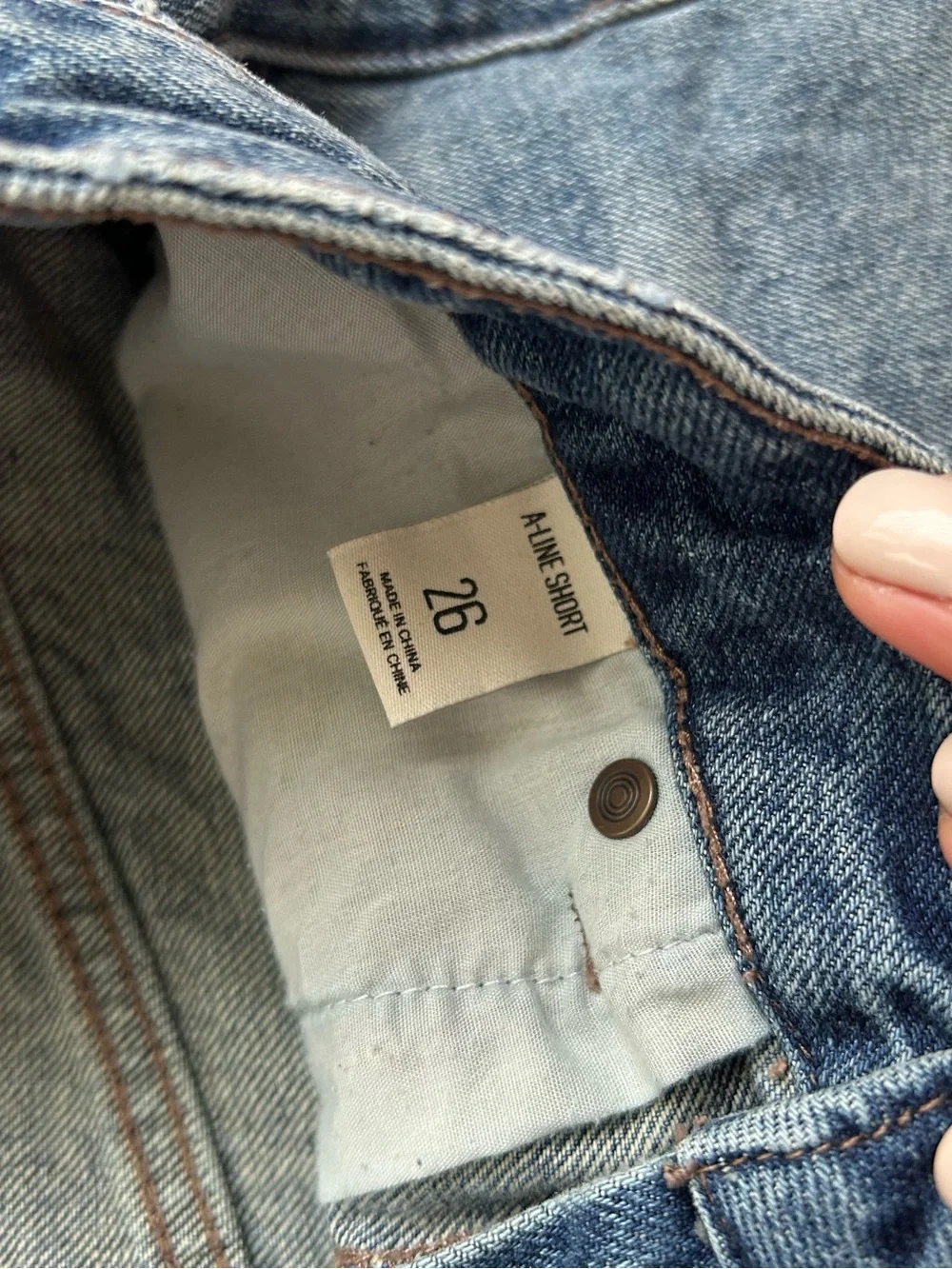 BDG denim short